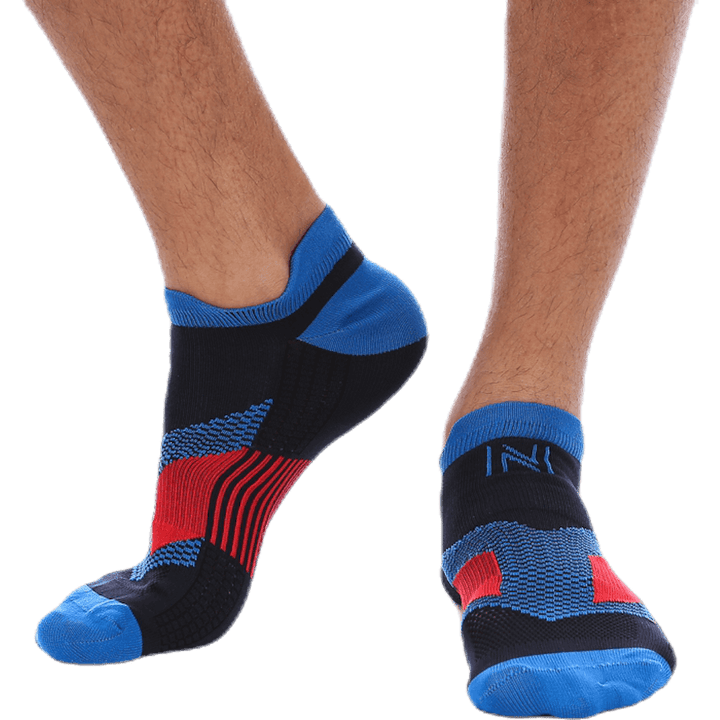 Sebastian Thin Running Sock Low-cut Blue/Black