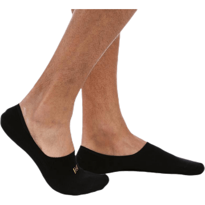 Lenny 2-pack Invisible Socks Men Black