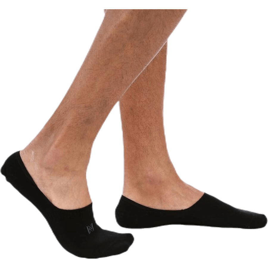 Lenny 2-pack Invisible Socks Men Black