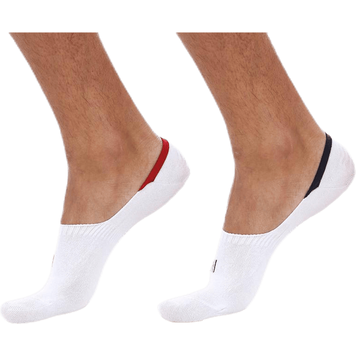 Lenny 2-pack Invisible Socks Men White