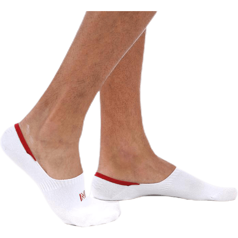 Lenny 2-pack Invisible Socks Men White
