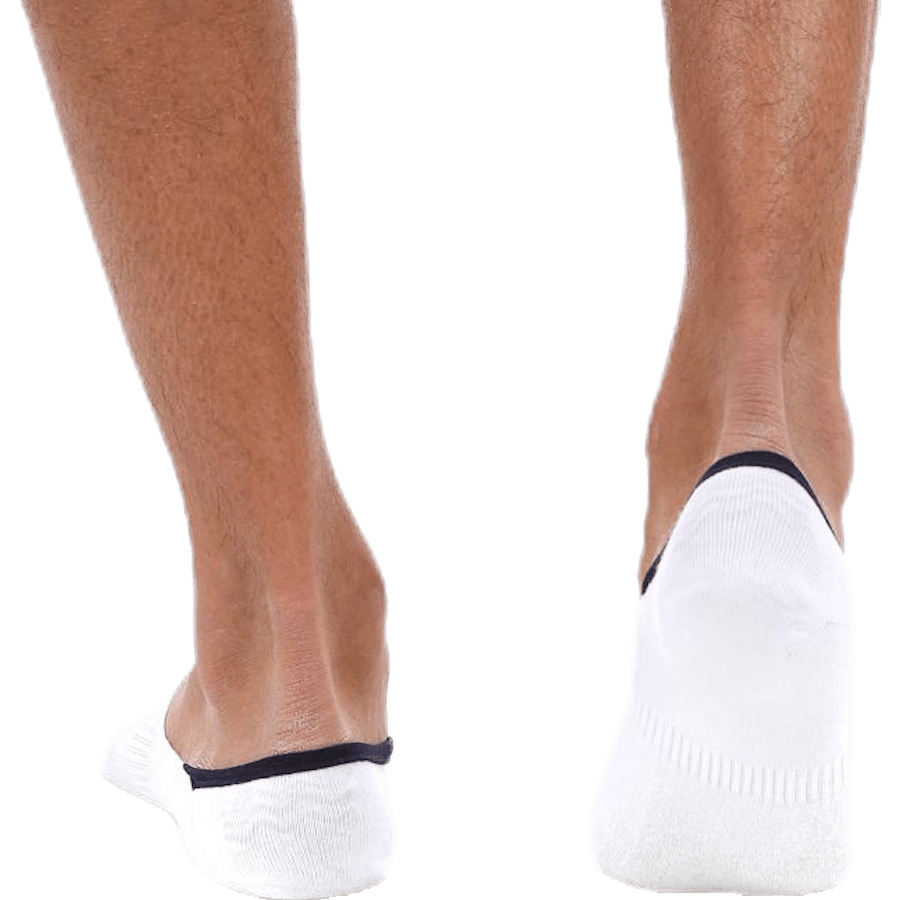Lenny 2-pack Invisible Socks Men White