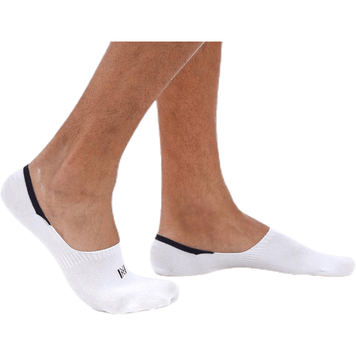 Lenny 2-pack Invisible Socks Men White