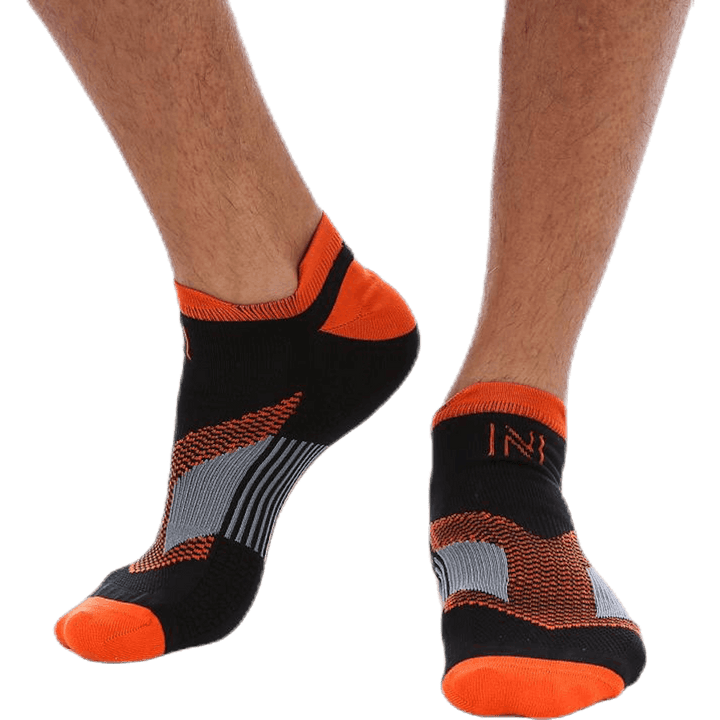Sebastian Thin Running Sock Low-cut Orange/Black