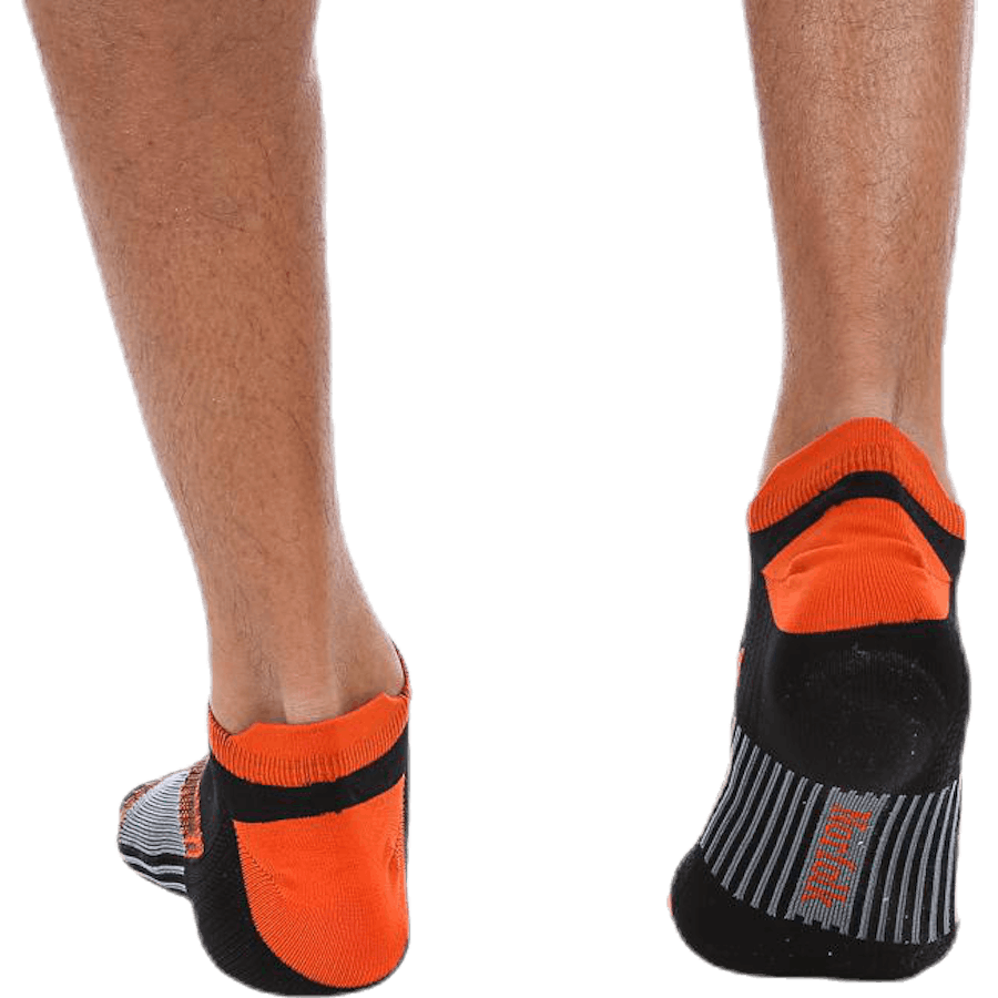 Sebastian Thin Running Sock Low-cut Orange/Black