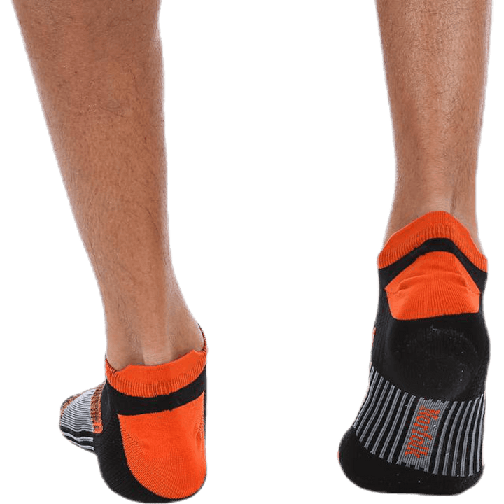 Sebastian Thin Running Sock Low-cut Orange/Black