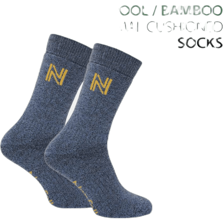 Gabby Walking Sock Bambu Merinowool Blue