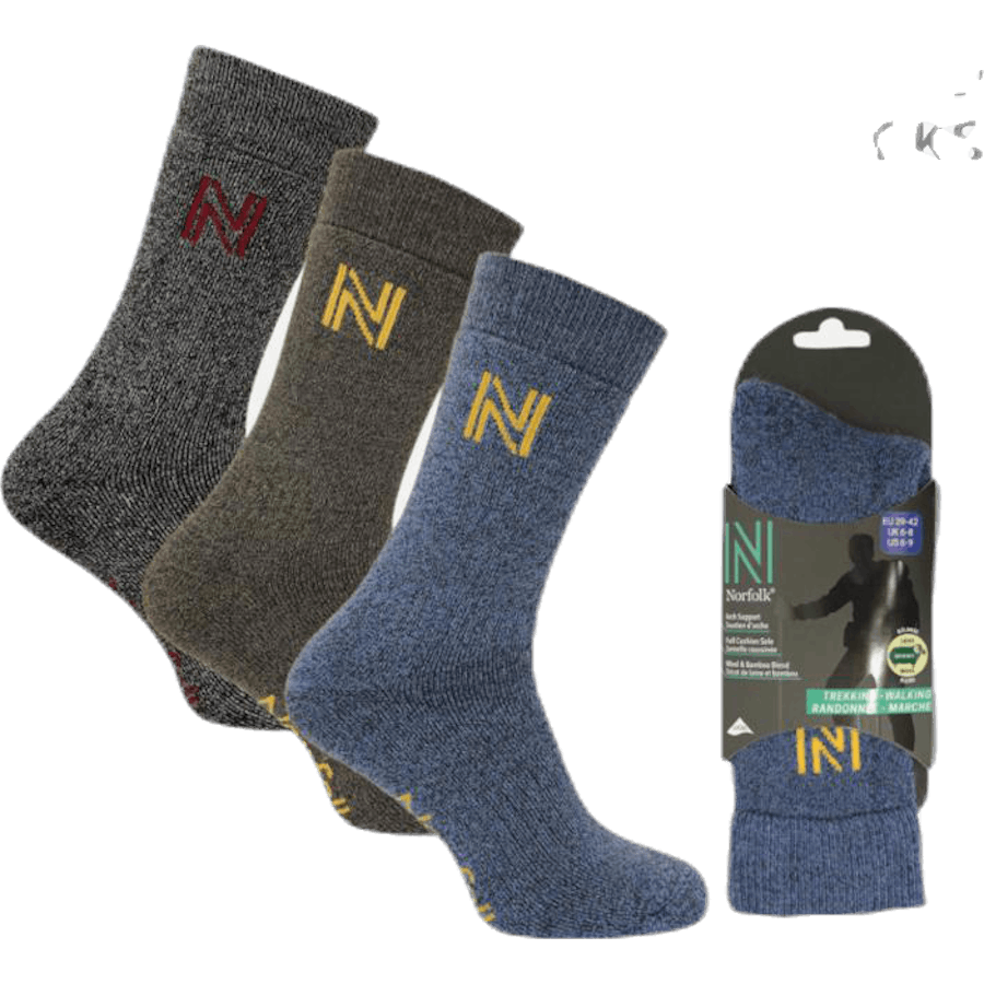 Gabby Walking Sock Bambu Merinowool Blue