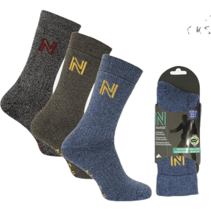 Gabby Walking Sock Bambu Merinowool Blue