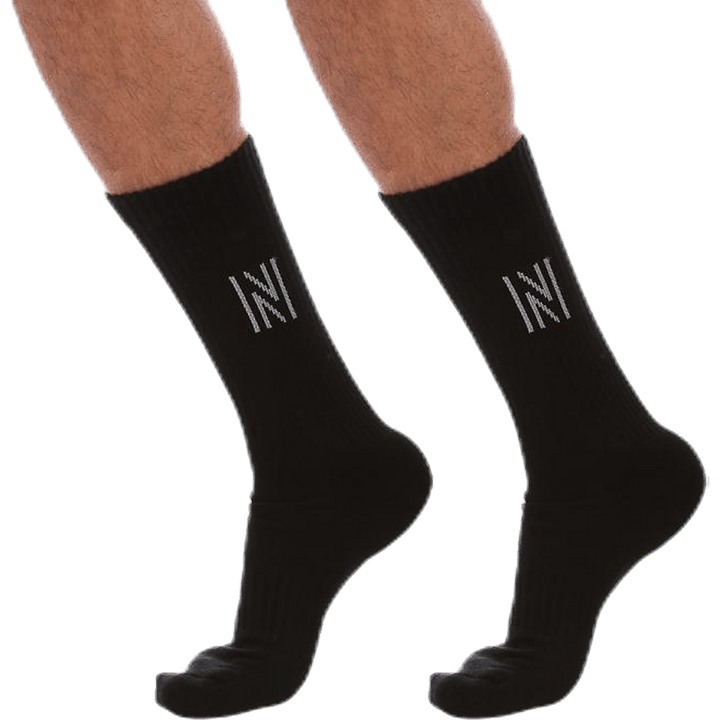 Barkley - 2 balenia tenisových ponožiek Premium Black