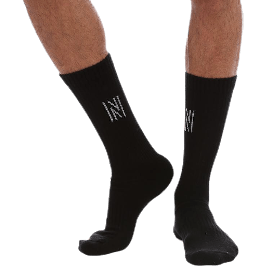 Barkley - 2 balenia tenisových ponožiek Premium Black