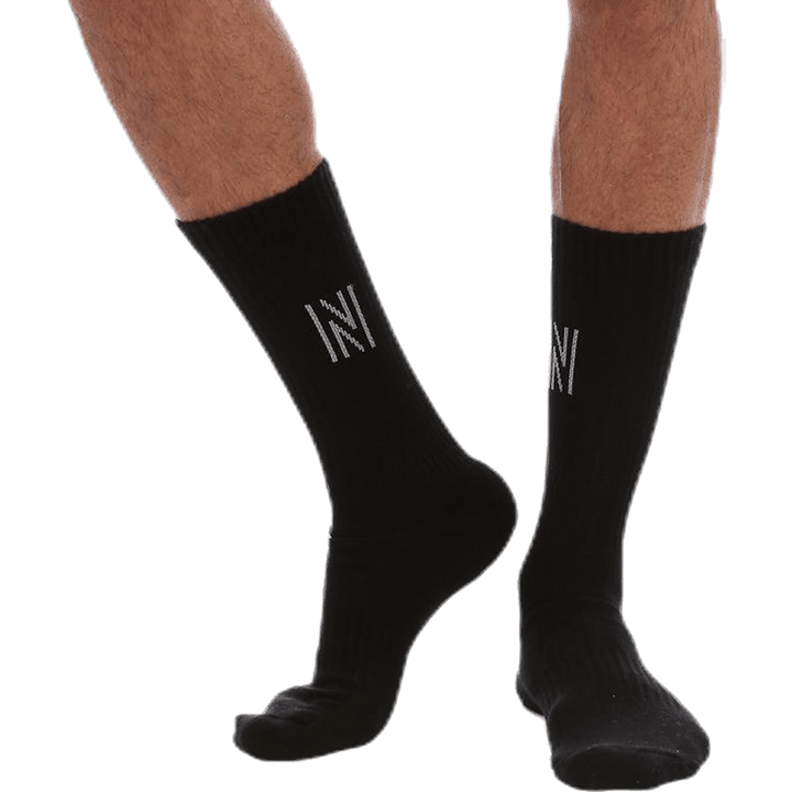 Barkley - 2 balenia tenisových ponožiek Premium Black