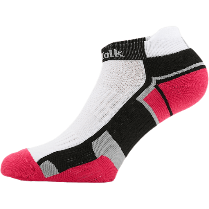 Běžecké ponožky v balení 2 ks - Lewis Pink/White/Black
