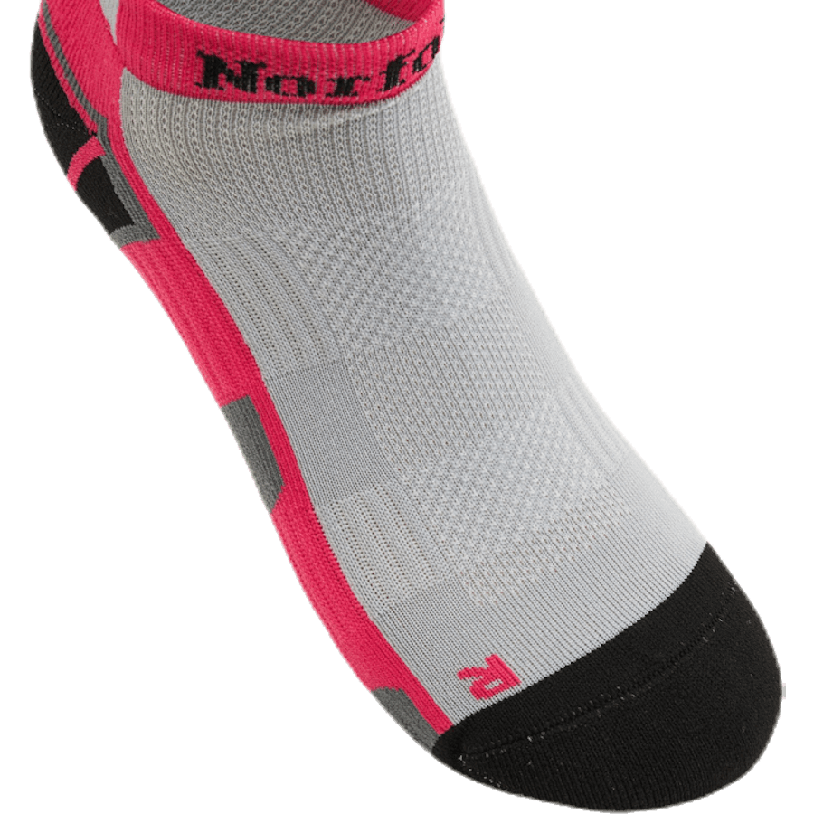 Běžecké ponožky v balení 2 ks - Lewis Pink/White/Black
