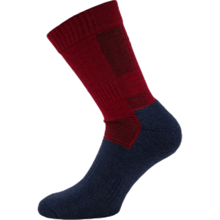 Merino Trekking Socks - Leonardo Blue/Red