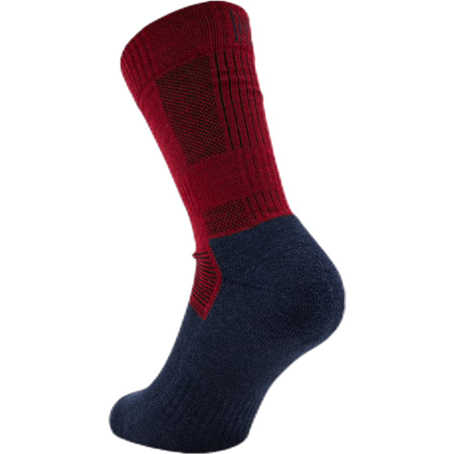 Merino Trekking Socks - Leonardo Blue/Red