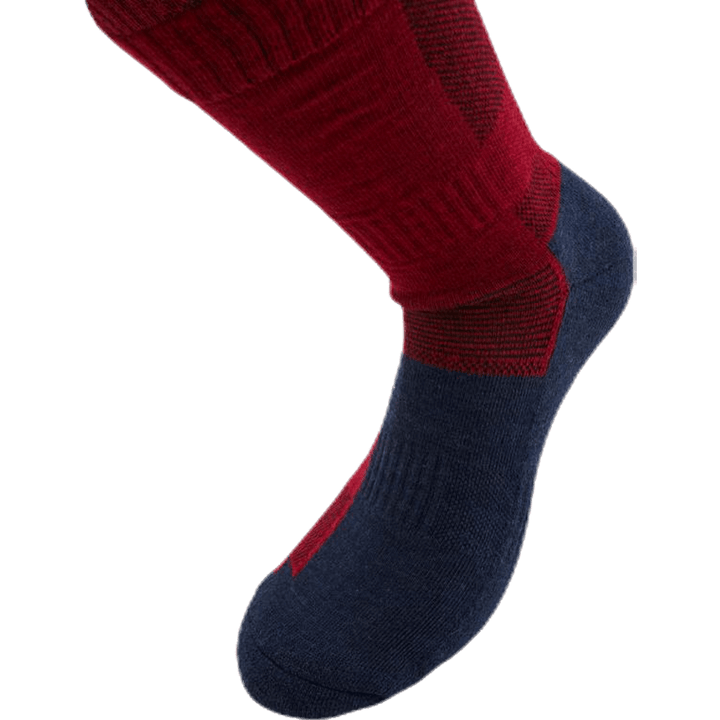 Merino Trekking Socks - Leonardo Blue/Red