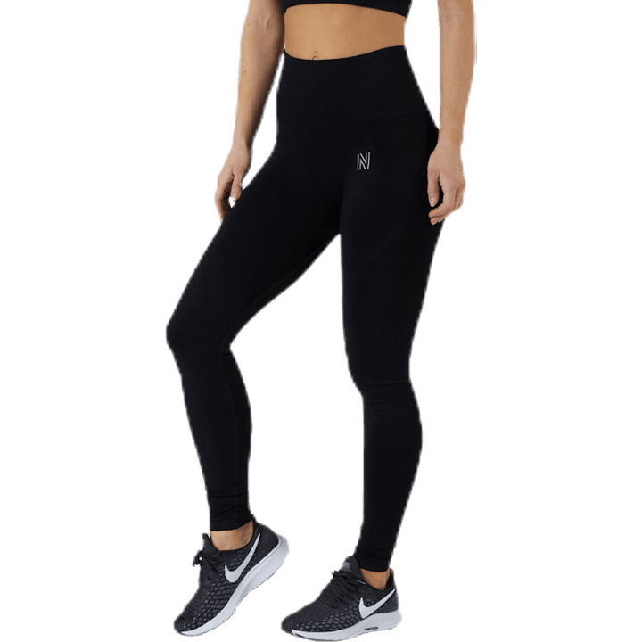 Erica Nahtlose Strumpfhose Schwarz