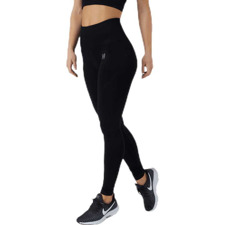 Erica Nahtlose Strumpfhose Schwarz