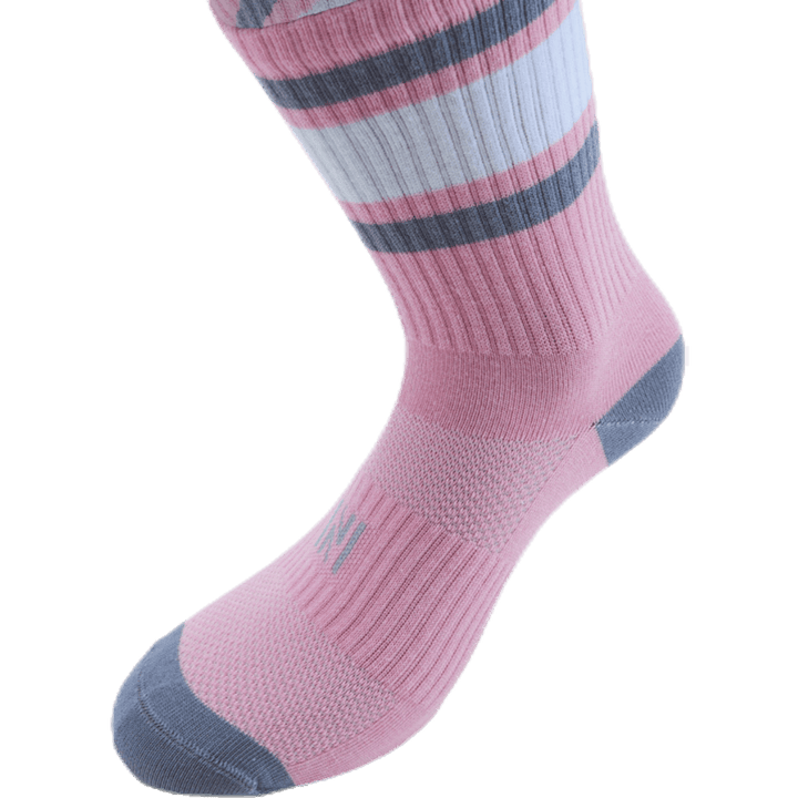 Retro 2-pack Sport Socks Pink/White