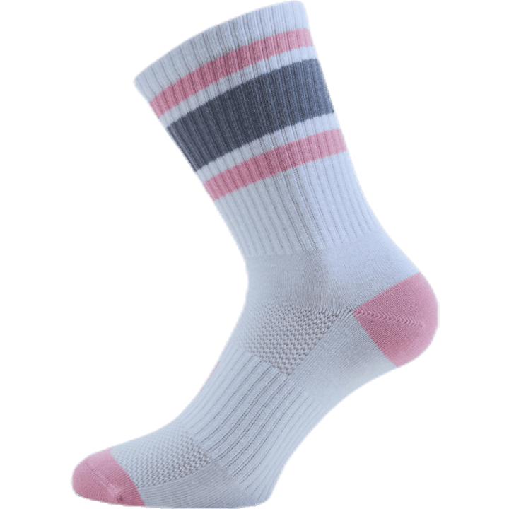 Retro 2-pack Sport Socks Pink/White