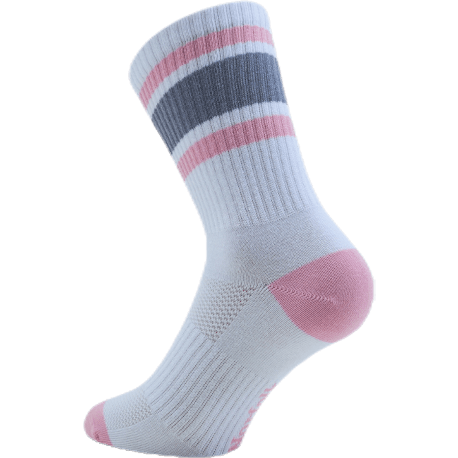 Retro 2-pack Sport Socks Pink/White