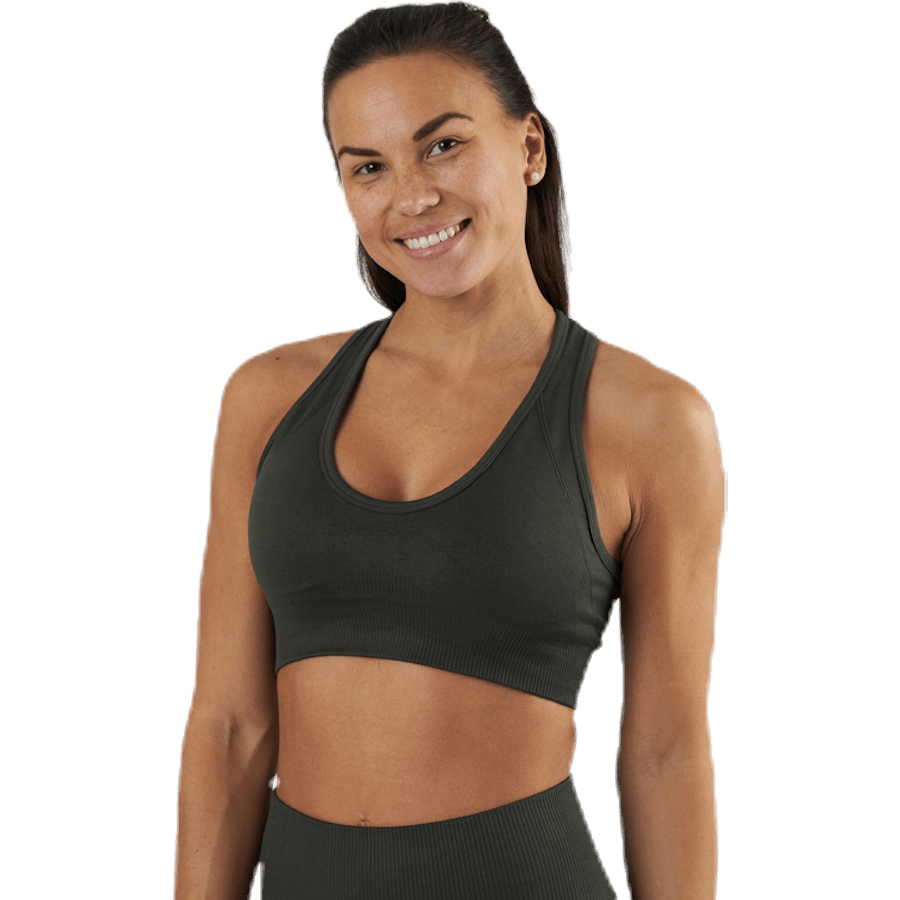 Soutien-gorge de sport sans couture Erica vert