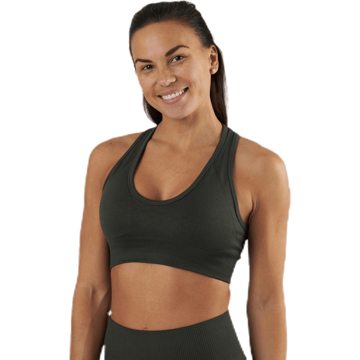 Soutien-gorge de sport sans couture Erica vert