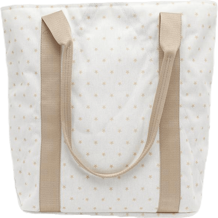 Mini Star Shopper Ecru Pink/Gold