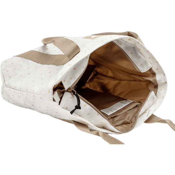 Mini Star Shopper Ecru Pink/Gold