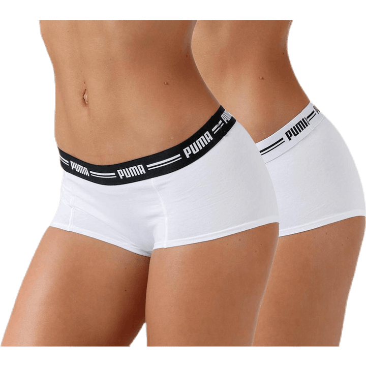 Iconic Mini Short 2p White