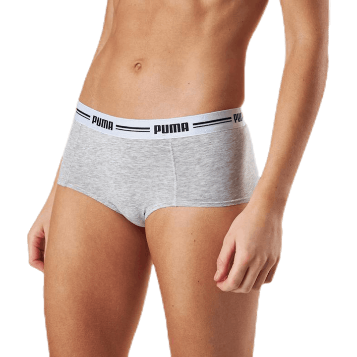 Iconic Mini Short 2-Pack Grey