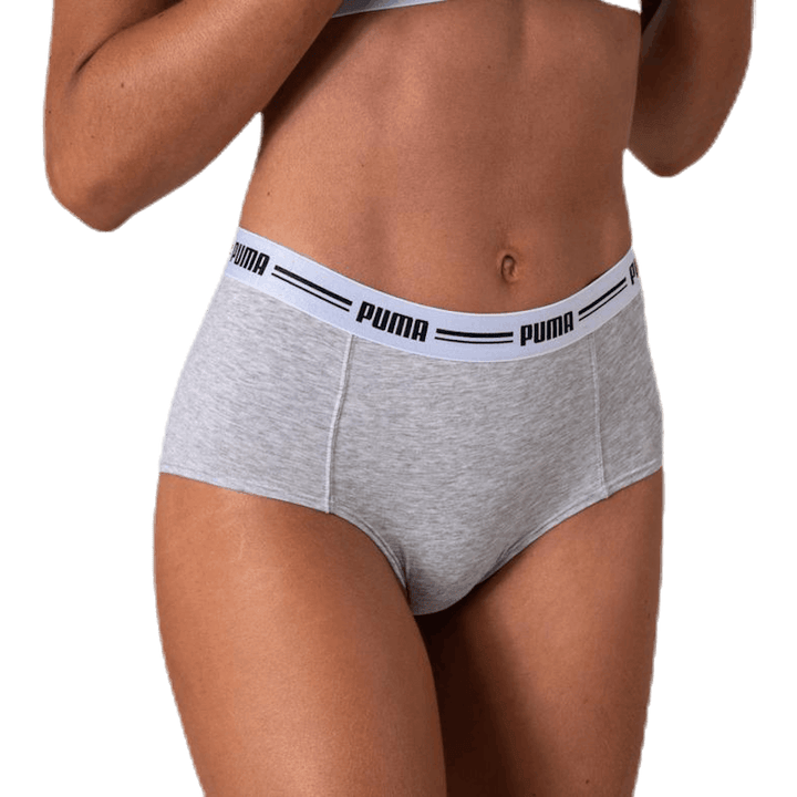 Iconic Mini Short 2-Pack Grey