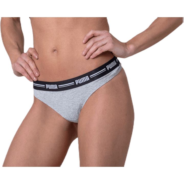 Iconic String 2-Pack Hang Grey