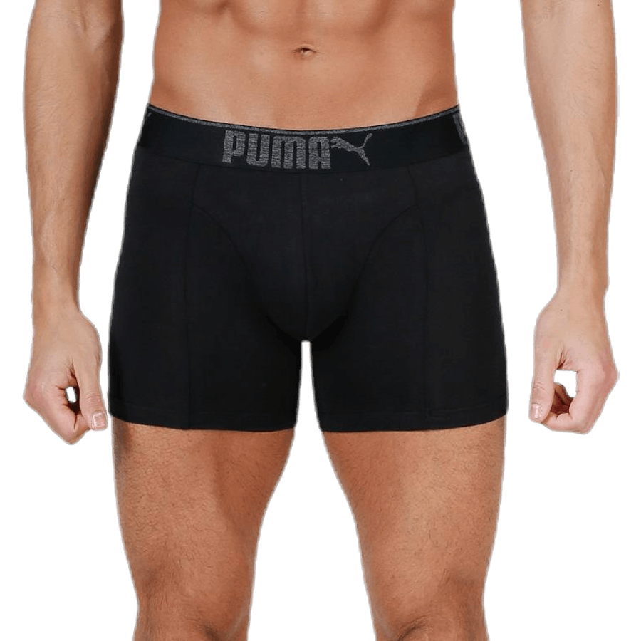 Lifestyle Sueded Cotton Boxer 3p Black
