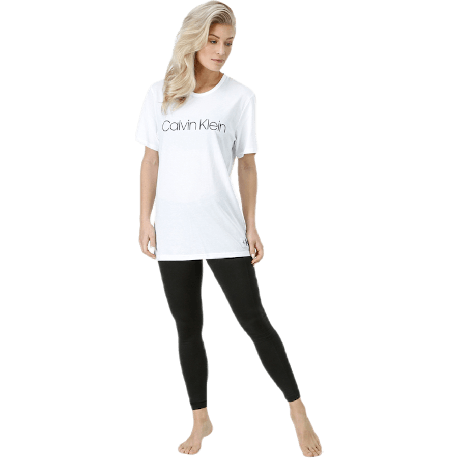 S/S Crew Neck White
