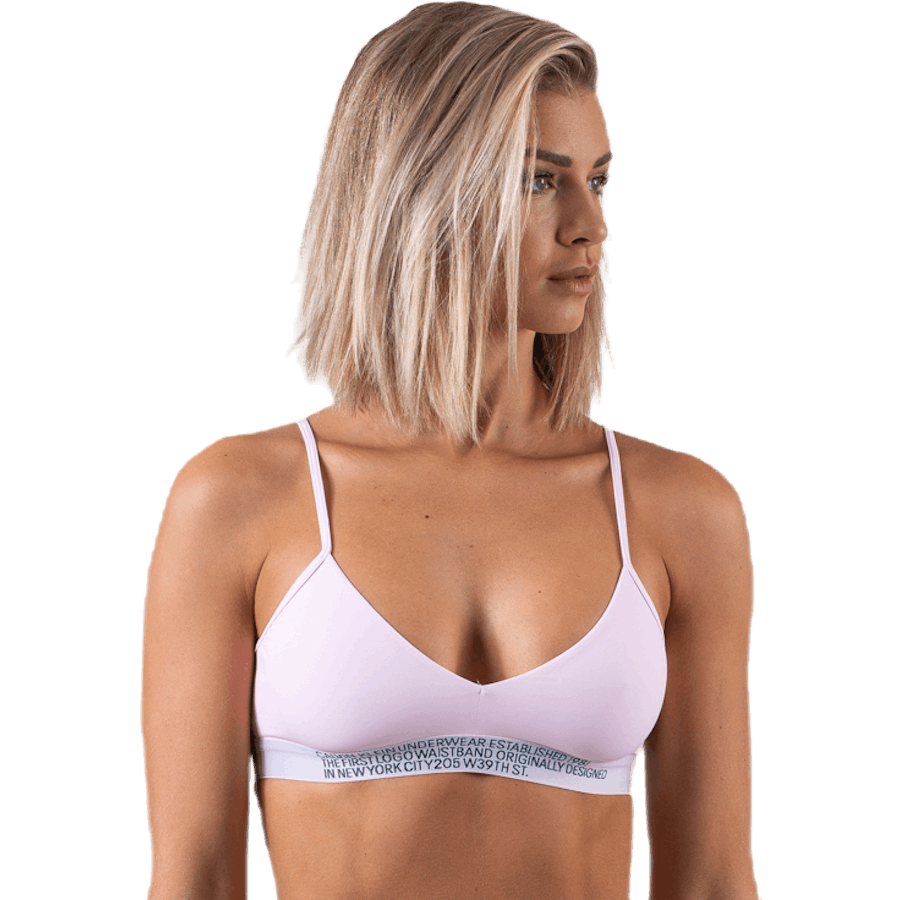Unlined Bralette Pink