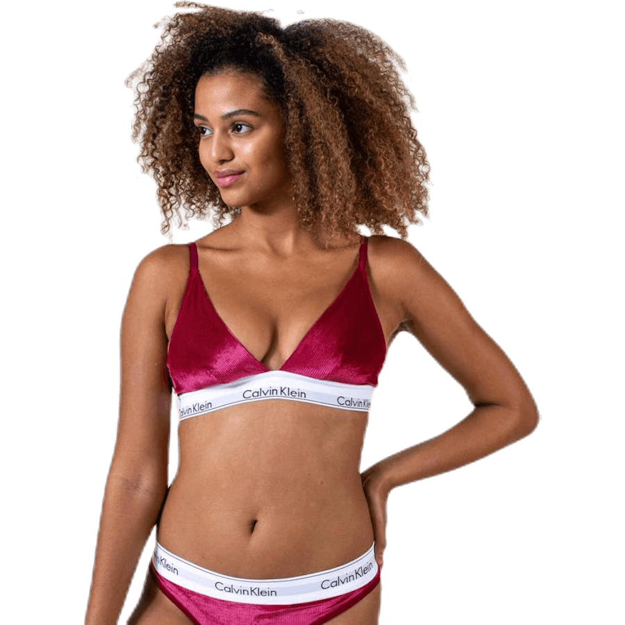 Unlined Triangle Red