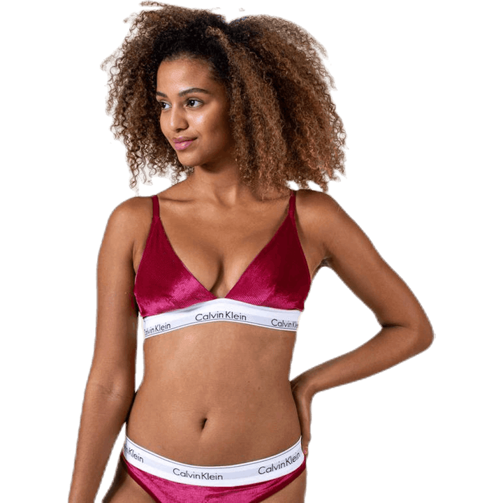 Unlined Triangle Red