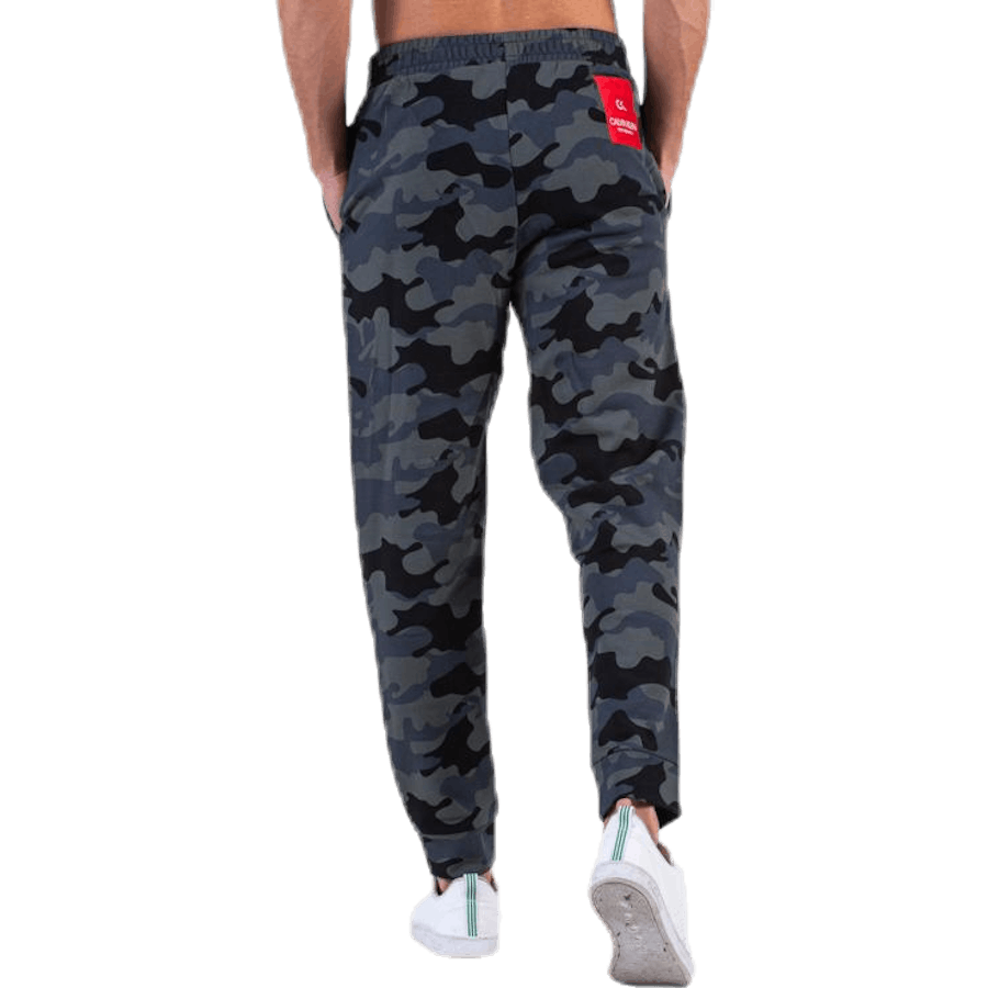 Knit Pants Patterned/Black