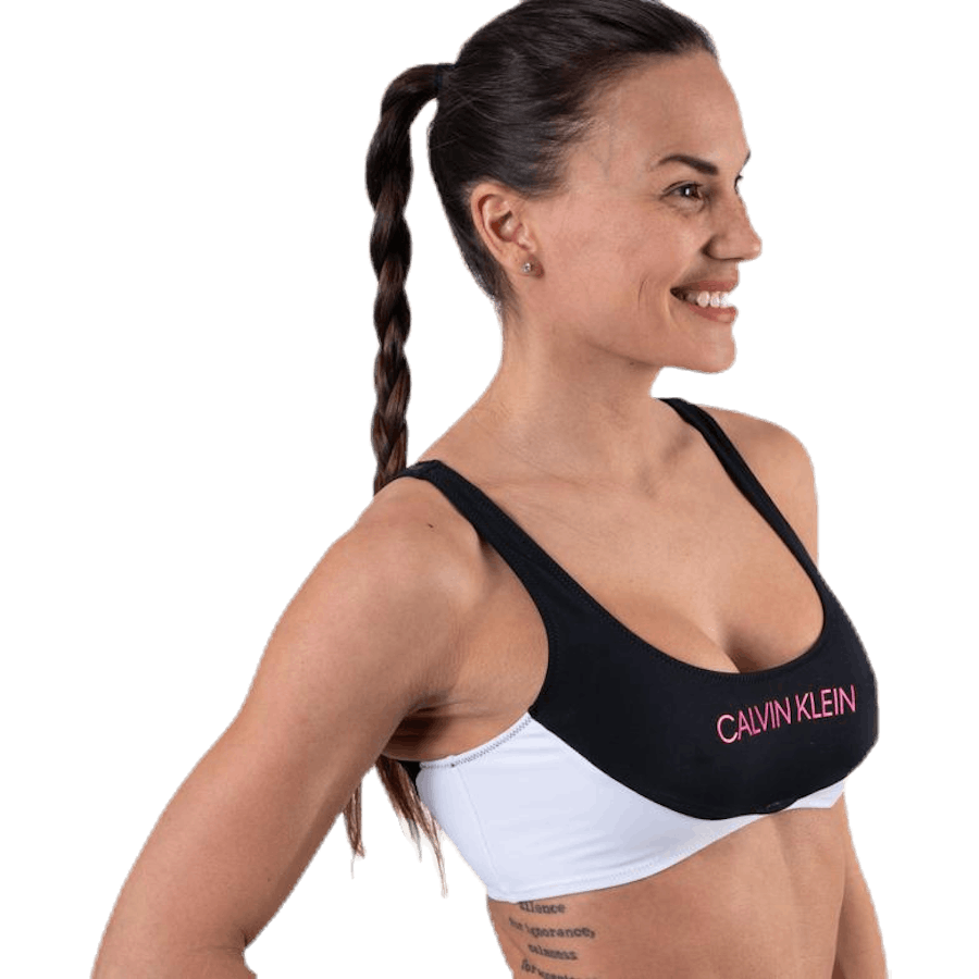 Ck Blocking Bralette Black