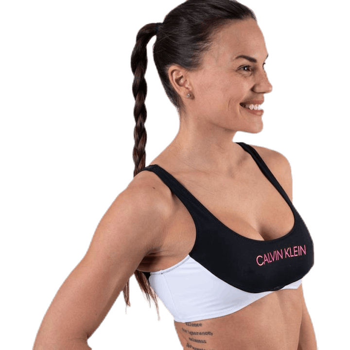 Ck Blocking Bralette Black