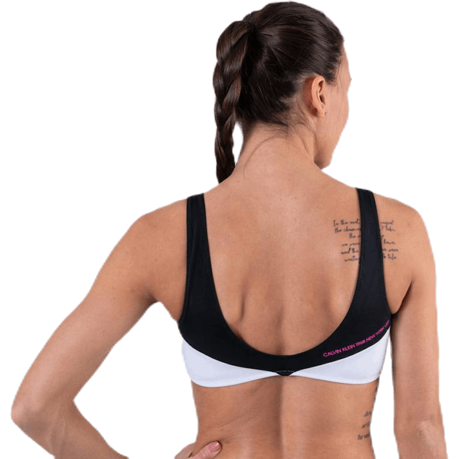 Ck Blocking Bralette Black