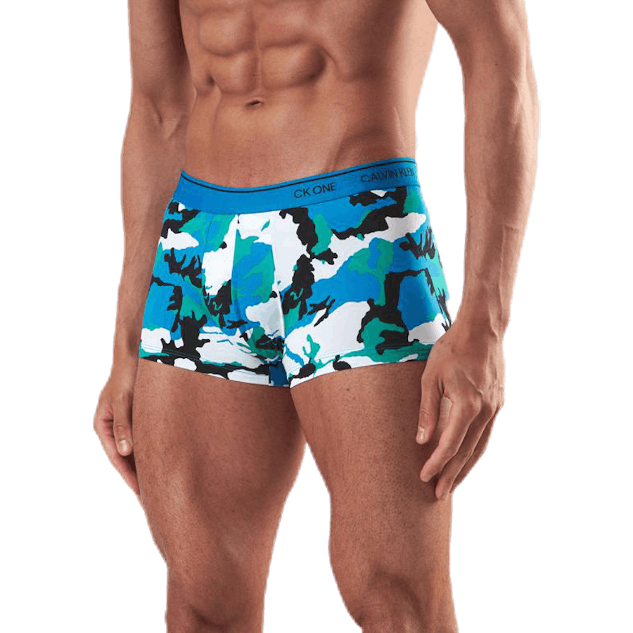 Ck One Low Rise Trunk Blue/Patterned