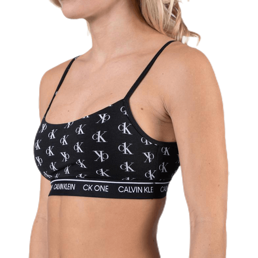 Ck One Cotton Lightly Lined Demi Black