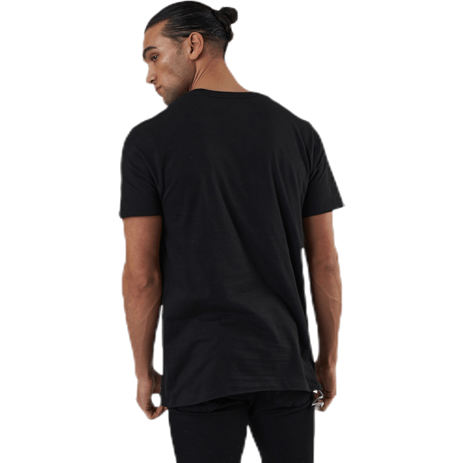 S/S V Neck 3-Pack Black