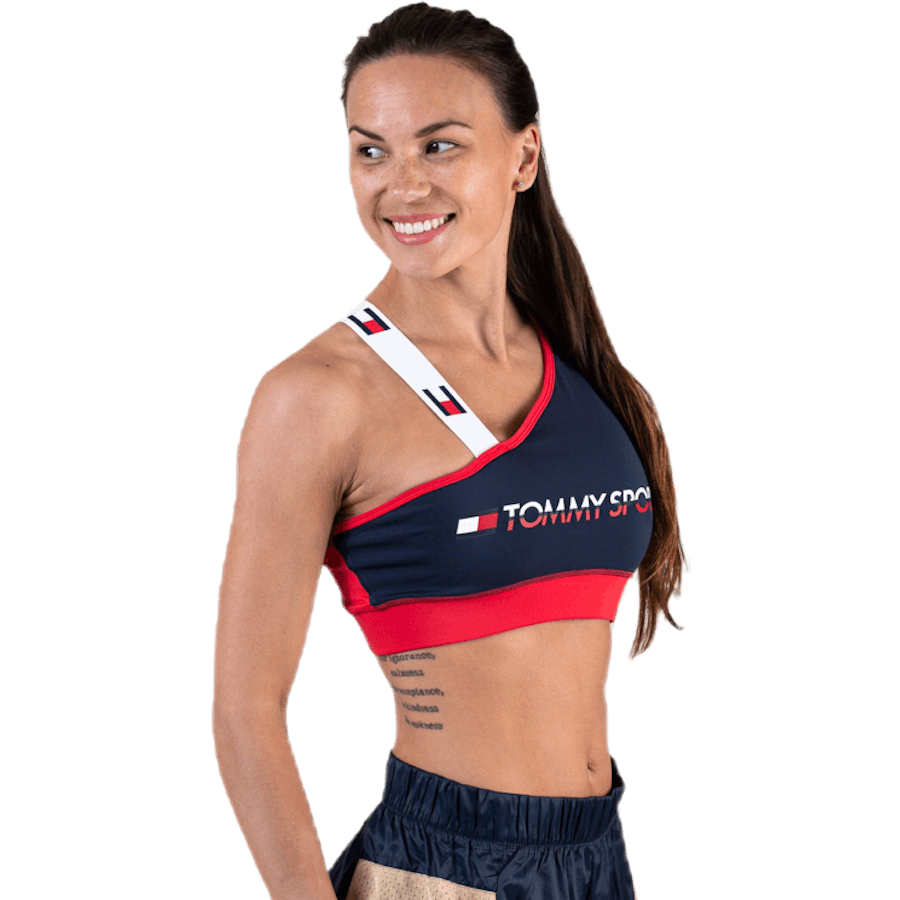 Sports Bra Logo Low Blue