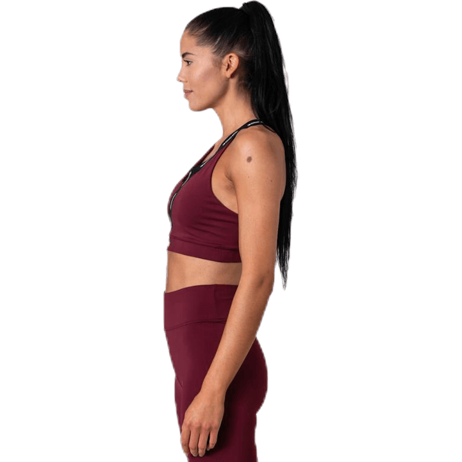 Low Support Tape Bra Red