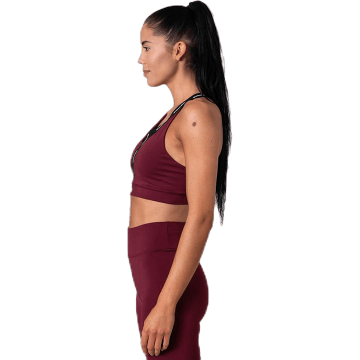 Low Support Tape Bra Red