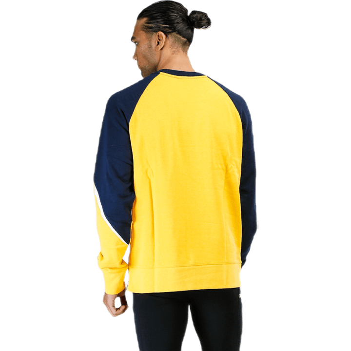 HBR Sweater FT Statement White/Black/Yellow